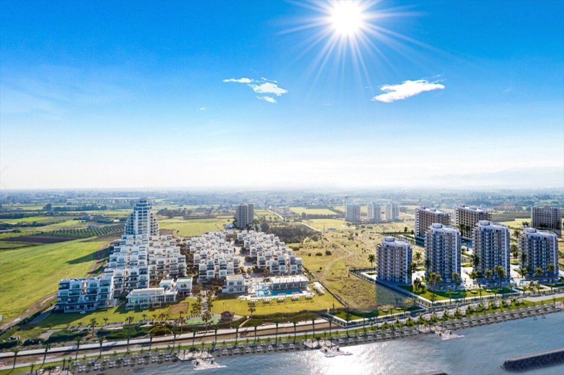 Apartament z widokiem na morze w Lefke, 55 m², inwestycja Cypr, Gaziveren, Gaziveren, Lefke, Cypr Północny  55m2 Foto 1