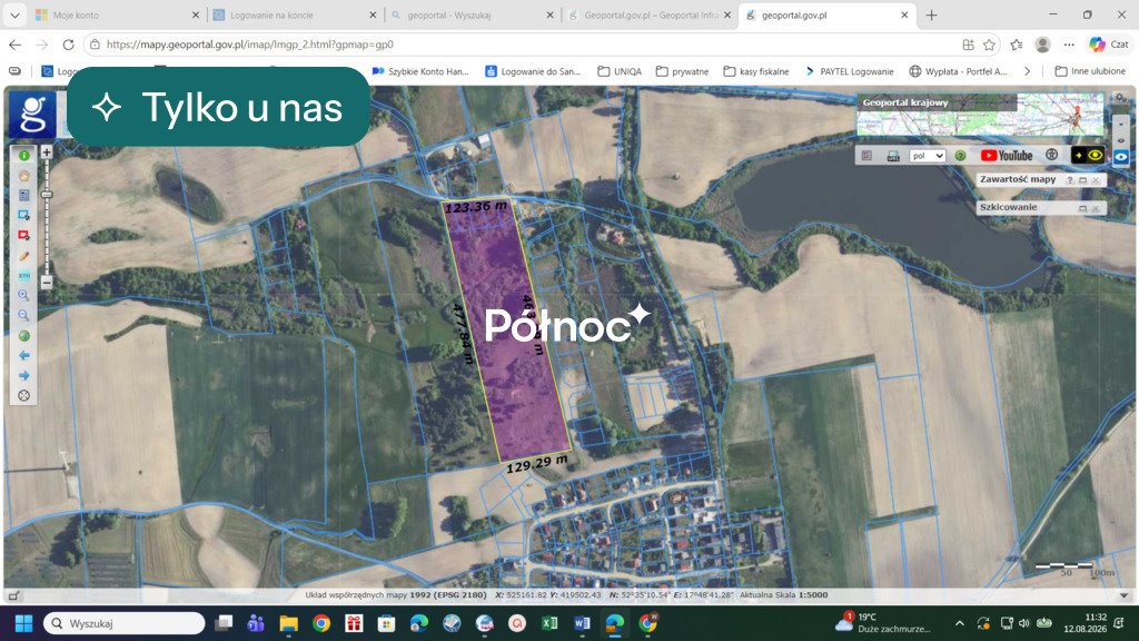 Malownicza działka 65 156 m² z MPZP - lasy jeziora i możliwości Niewolno  65 156m2 Foto 1