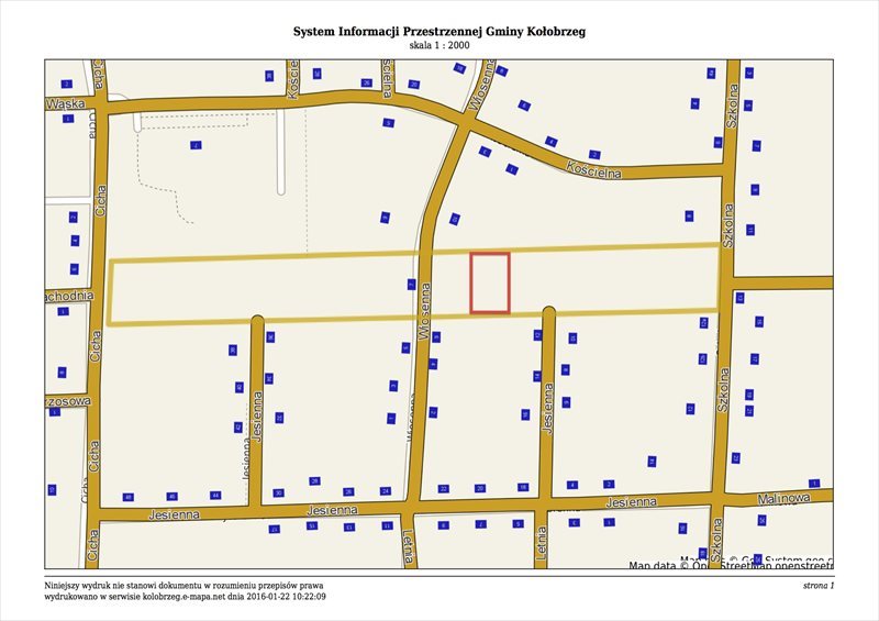 Działka budowlana na sprzedaż Kołobrzeg, Wiosenna 1 311m2 Foto 1 Działka budowlana na sprzedaż Kołobrzeg, Wiosenna 1 311m2 Foto 1