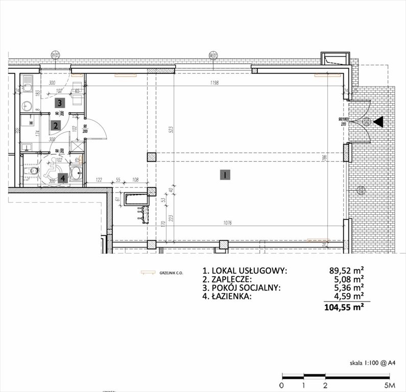 Lokal użytkowy na sprzedaż Świdnik  105m2 Foto 9