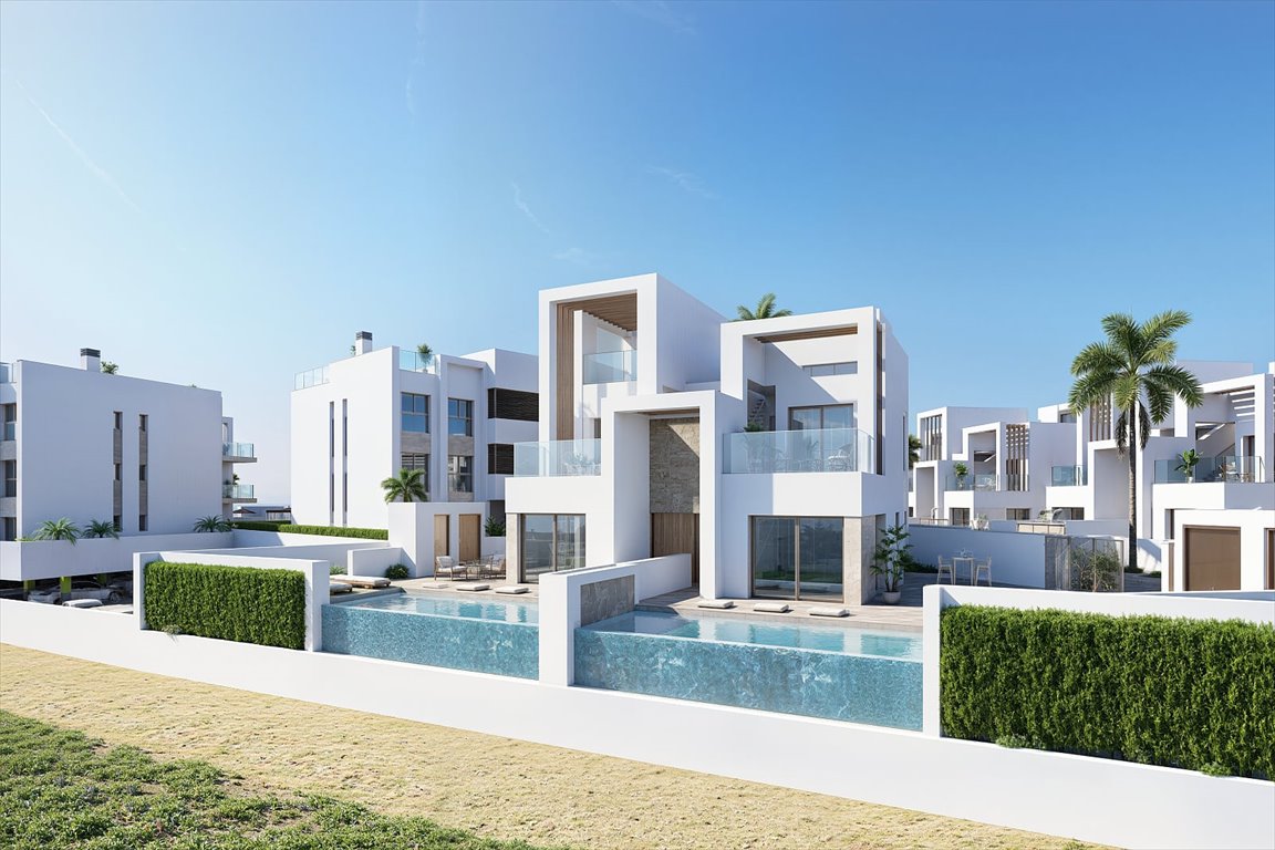Nowoczesna willa z basenem i 3 sypialniami w Los Alcázares Hiszpania, La Serena Golf, Los Alcázares, Murcia, La Serena Golf, Los Alcázares, Murcia  99m2 Foto 1