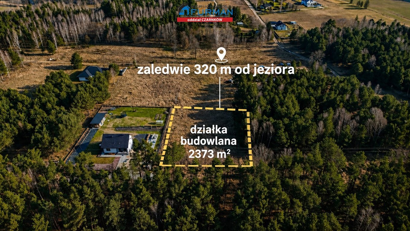 Działka 2373 m² blisko jeziora i lasu w Straduniu Straduń  2 373m2 Foto 1