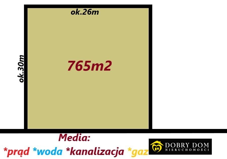 Działka 765 m² pod dom i działalność w Leśnej Dolinie Białystok, Leśna Dolina  765m2 Foto 1