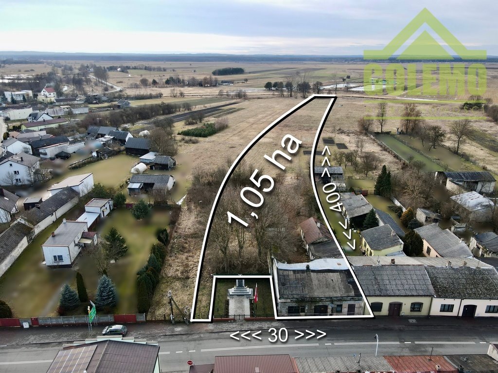 Działka 1,05 ha pod zabudowę z dostępem do rzeki Przyrów, Świętego Mikołaja  10 500m2 Foto 1