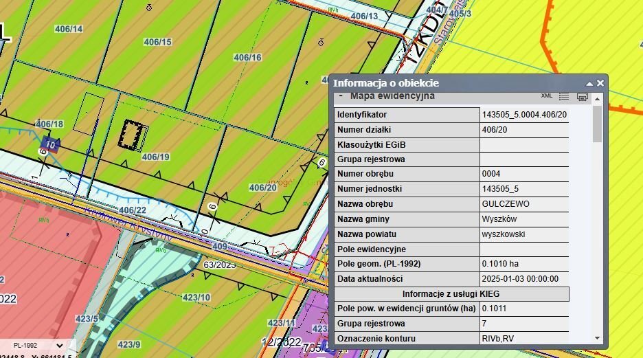 Działka rekreacyjna na sprzedaż Gulczewo, Królowej Krystyny  1 011m2 Foto 6