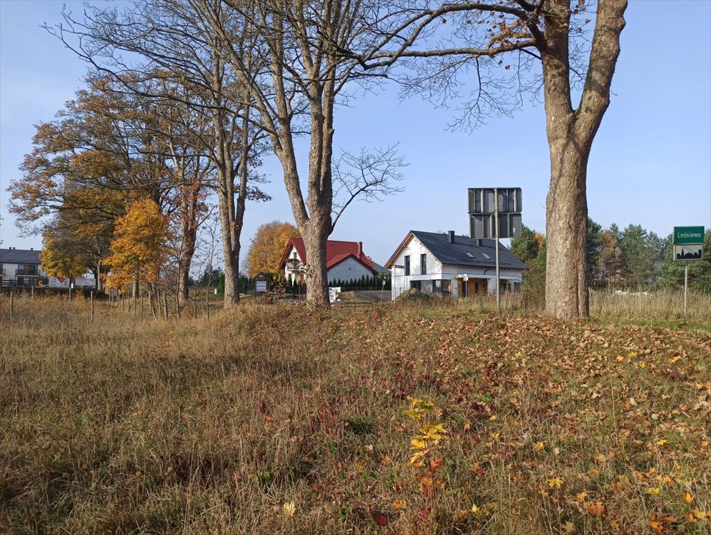 Działka budowlana na sprzedaż Leśniewo, Pucka  1 013m2 Foto 5