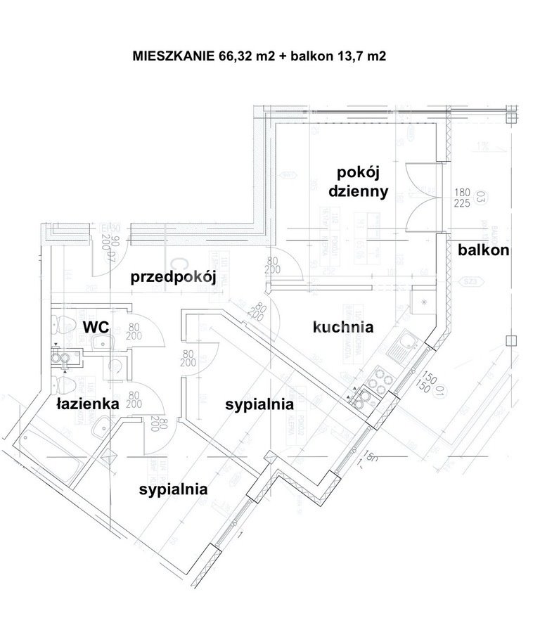 Mieszkanie trzypokojowe na sprzedaż Warszawa, Białołęka, Tarchomin, Strumykowa  66m2 Foto 15