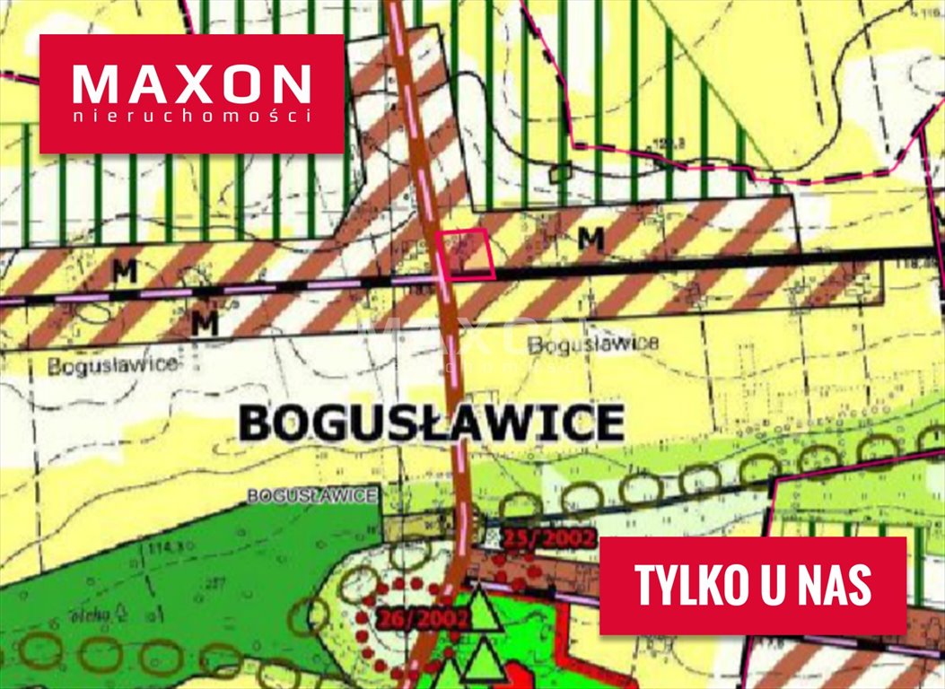 Działka budowlana na sprzedaż Bogusławice  6 400m2 Foto 1