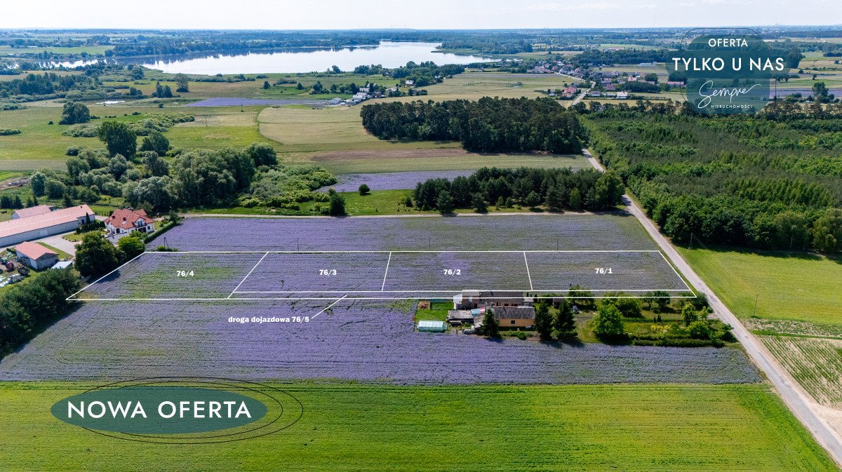 Działki Łuszczewo - blisko jeziora Gopło - spokój i natura Łuszczewo  2 122m2 Foto 1