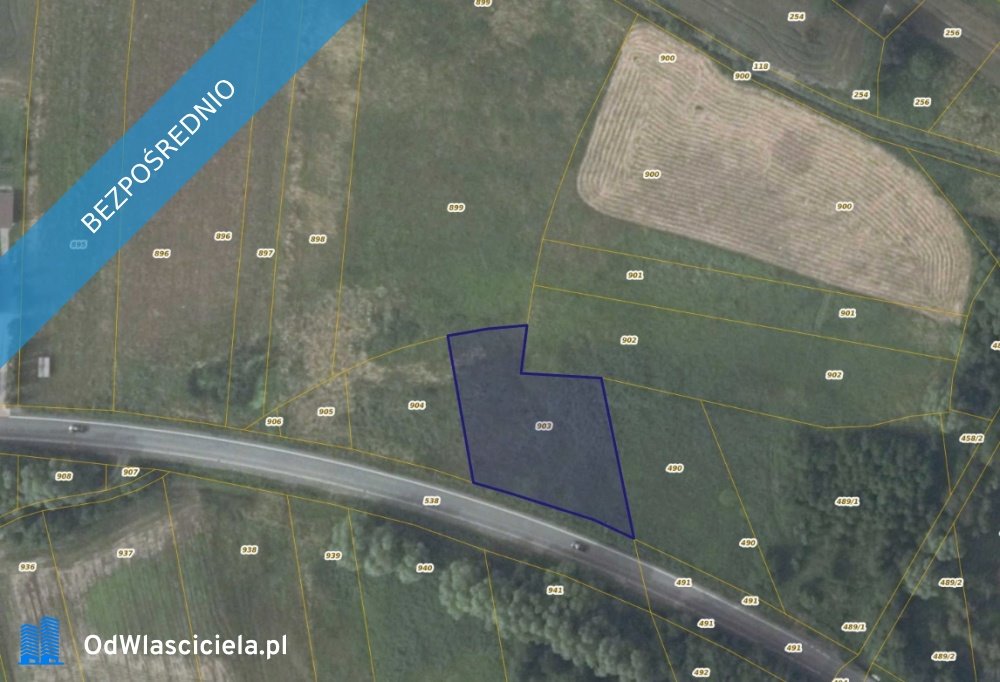 Działka rolna na sprzedaż Trąbki  1 781m2 Foto 1