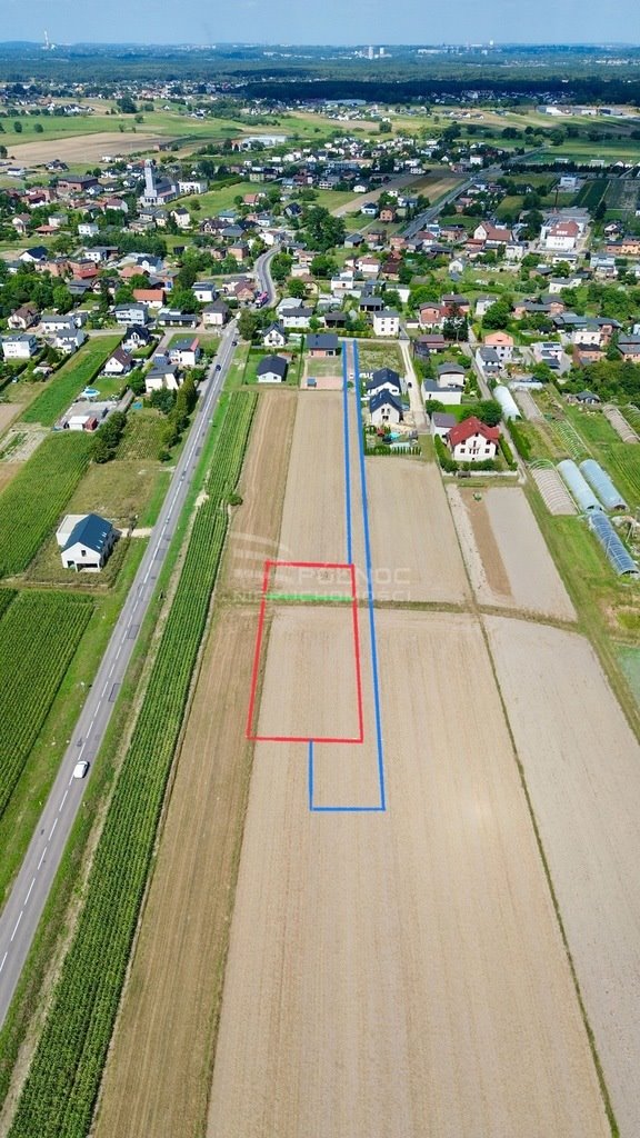 Działka budowlana na sprzedaż Chudów  1 200m2 Foto 4