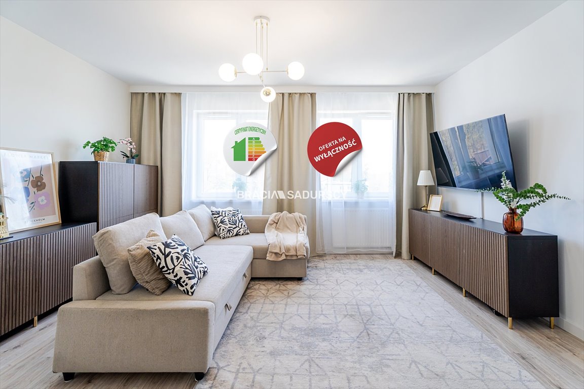 Nowoczesne 3 pok. z dużym balkonem i garażem w Krakowie Kraków, Podgórze, Przewóz, Koszykarska  62m2 Foto 1