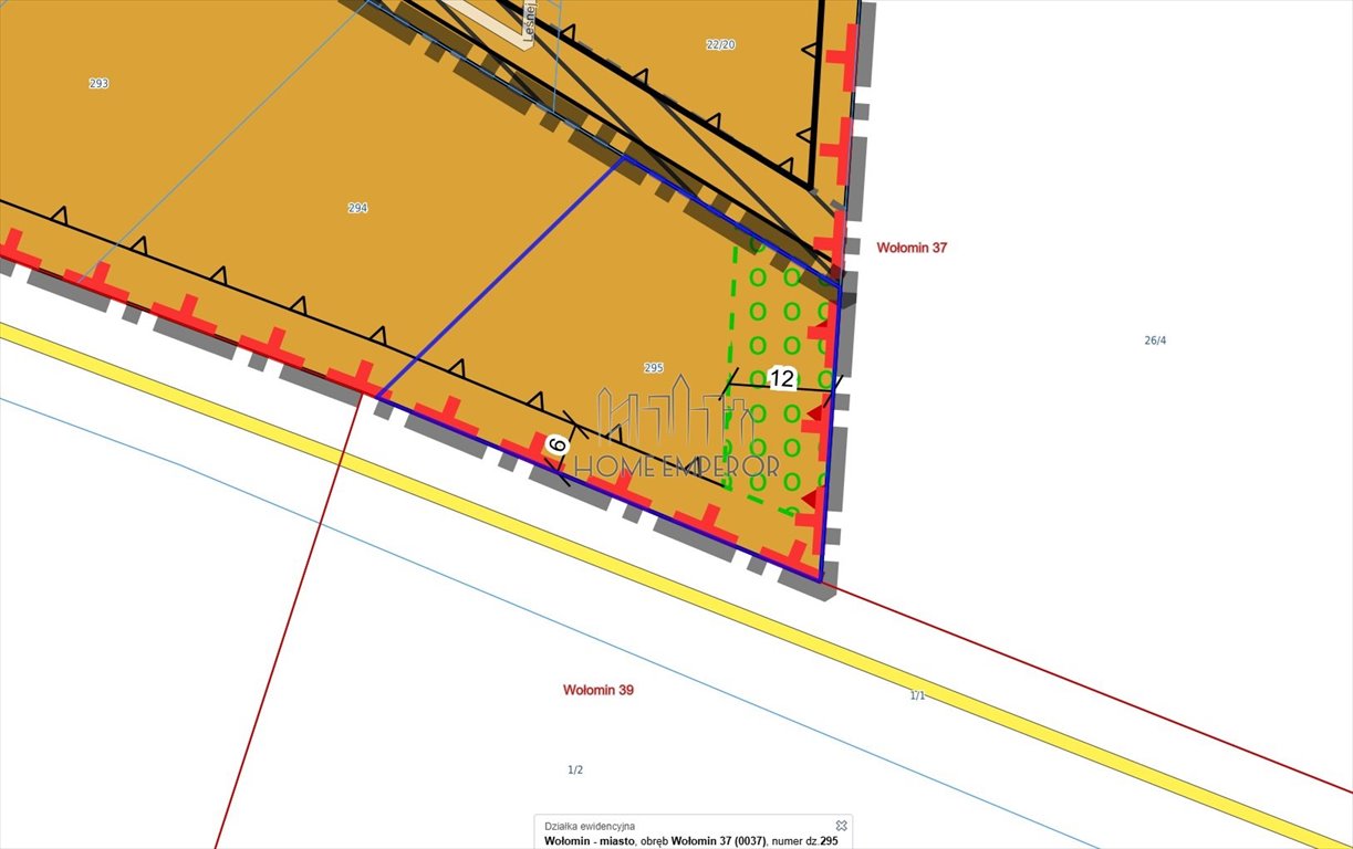 Działka budowlana na sprzedaż Wołomin, Graniczna  1 508m2 Foto 1