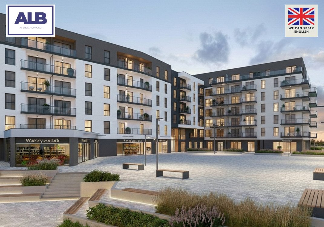 Dwustronne 3 pokoje z balkonem i komórką w Gdyni Gdynia, Dąbrowa  62m2 Foto 1