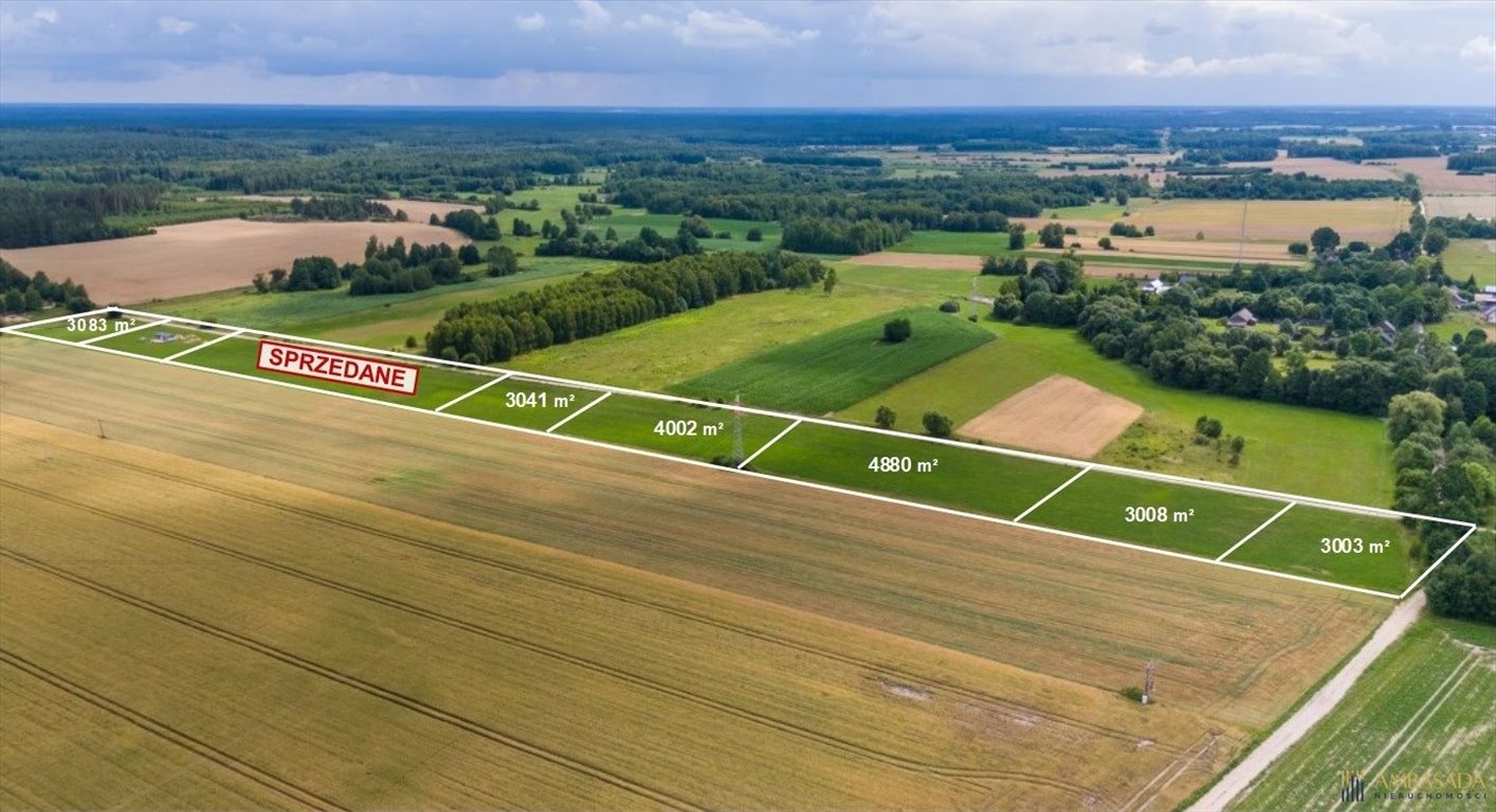 Do sprzedania urokliwa działka 3005 m² z możliwością zabudowy Folwarki Tylwickie  3 005m2 Foto 1