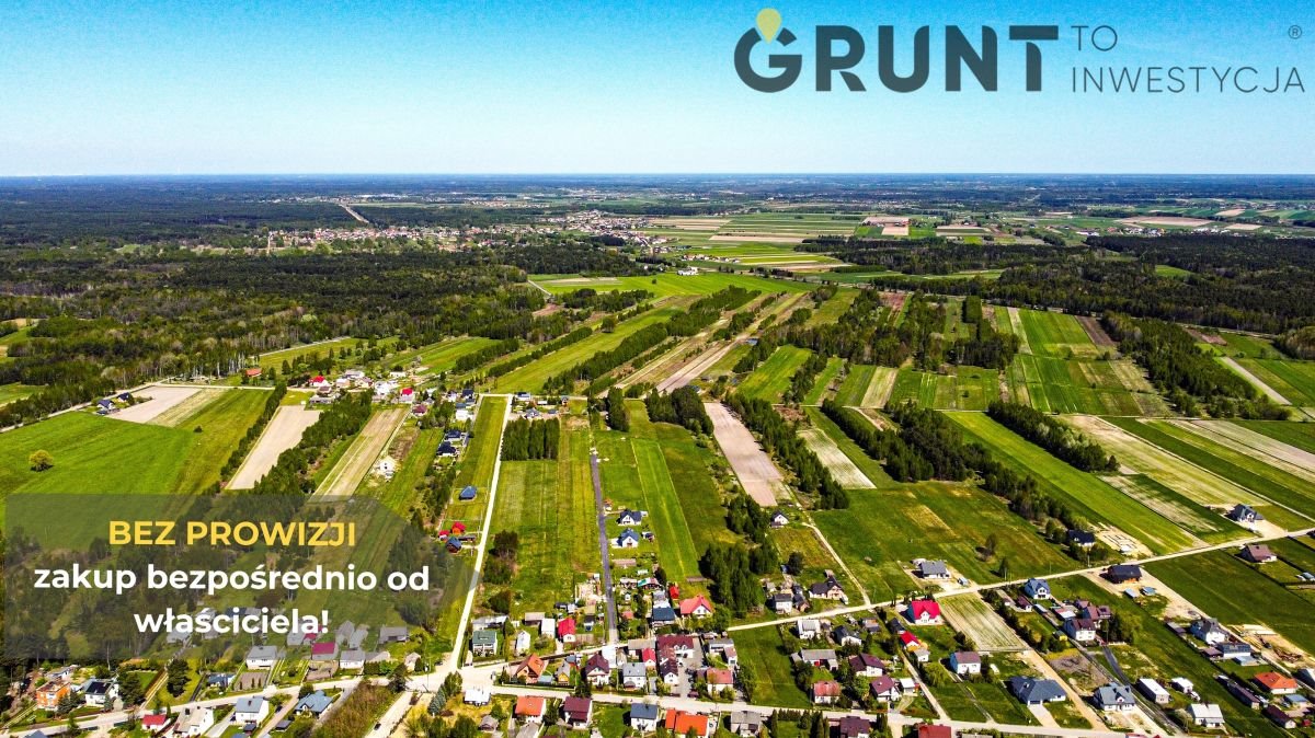 Działka 532 m² z dostępem do sieci i panoramicznym widokiem Wola Karczewska  532m2 Foto 1