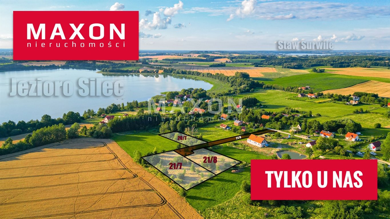 Działka 4 833 m² z widokiem na jezioro Silec Silec  4 833m2 Foto 1