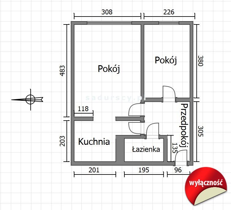 Mieszkanie dwupokojowe na sprzedaż Kraków, Krowodrza, Azory, Stanisława Lentza  36m2 Foto 12