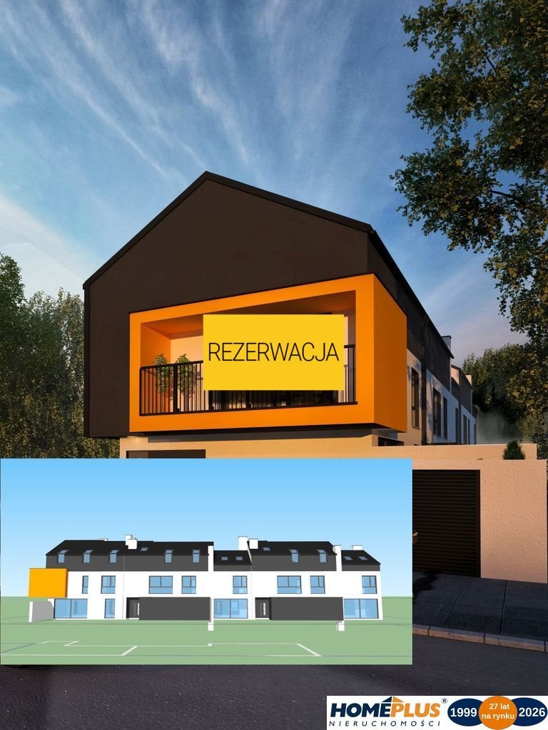 Nowoczesny dom z ogródkami i garażem w Ząbkach - gotowa inwestycja Ząbki  108m2 Foto 1
