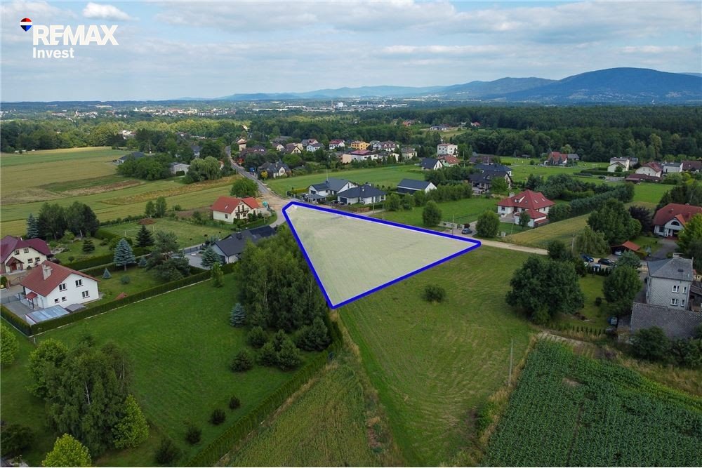 Działka 2900 m² z lasem i wodą (blisko Bielska B.) Pisarzowice, Piękna 0  2 902m2 Foto 1