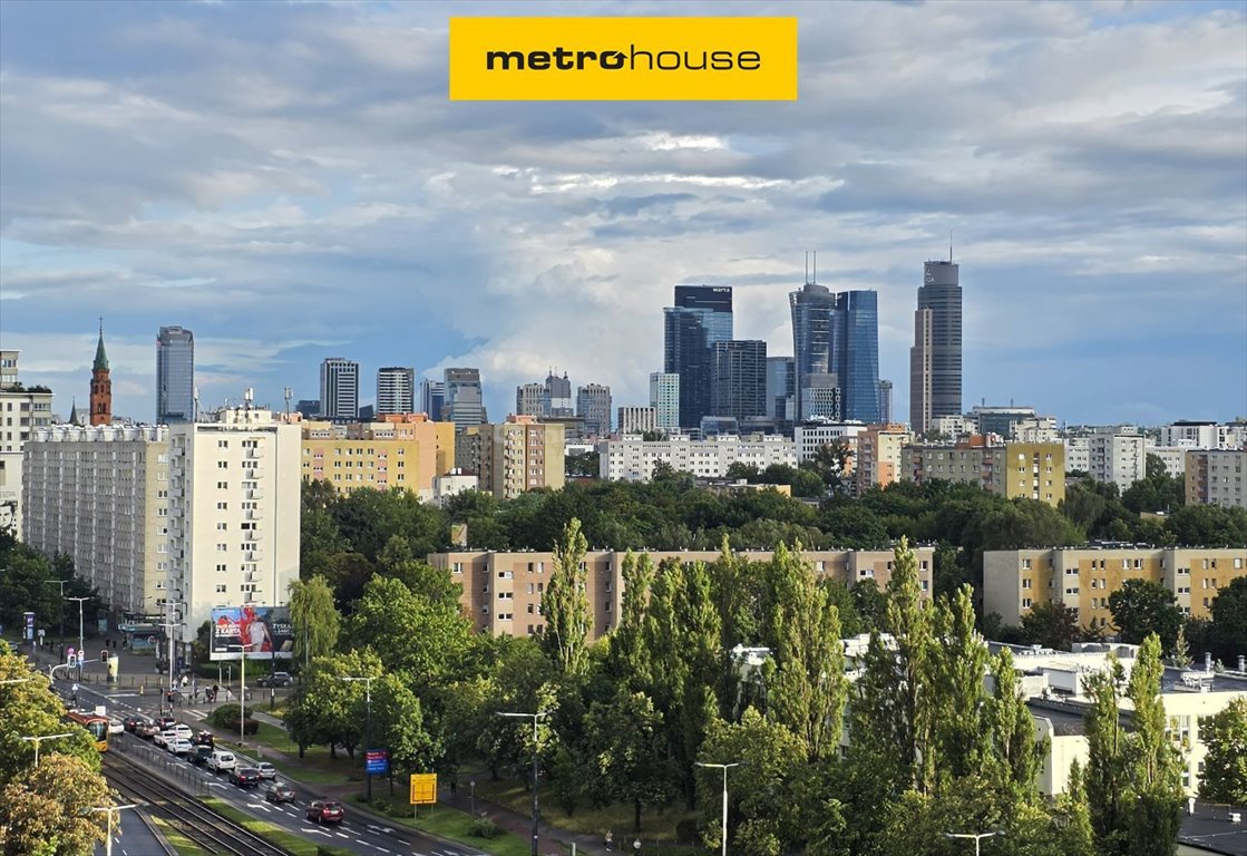 Panoramiczny apartament 2 pok. w Babka Tower z widokiem na Warszawę. Warszawa, Śródmieście, Al. Jana Pawła II  36m2 Foto 1