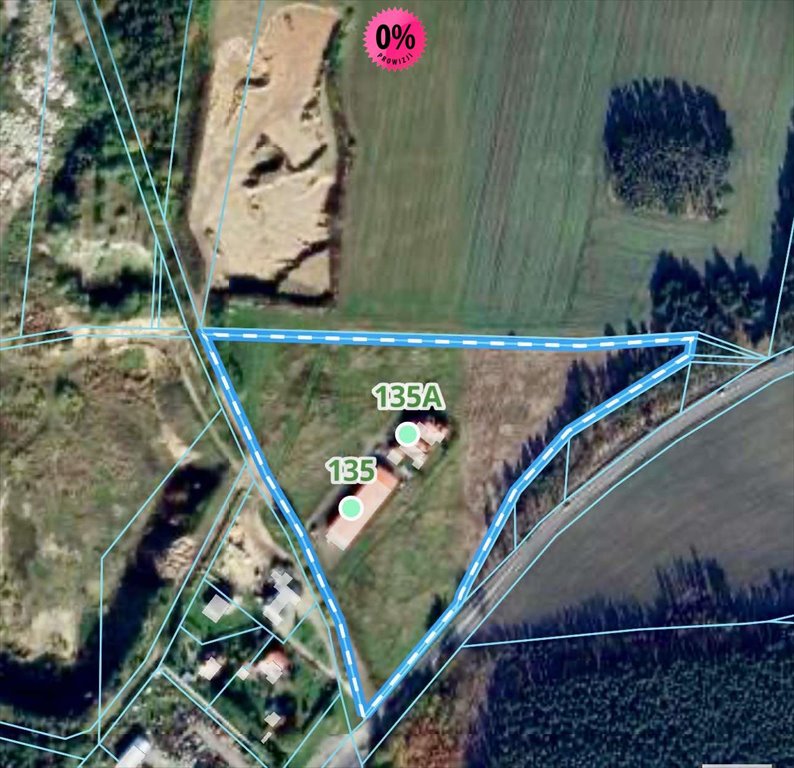 Działka inwestycyjna przy DK 94, 28 512 m², Bolesławiec Brzeźnik, Wrocławska  28 512m2 Foto 1