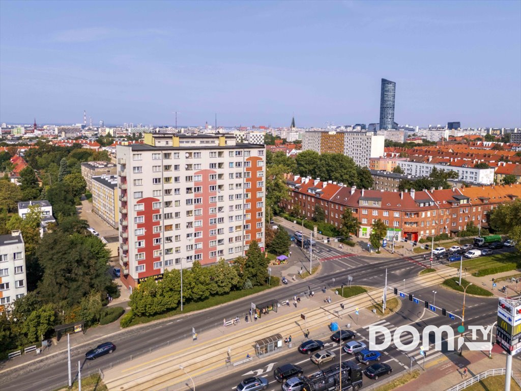 Mieszkanie dwupokojowe na wynajem Wrocław, Borek, gen. Józefa Hallera  39m2 Foto 14