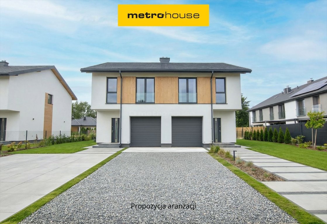 Nowoczesny bliźniak 135 m² z 4 sypialniami w Serocku Serock  135m2 Foto 1