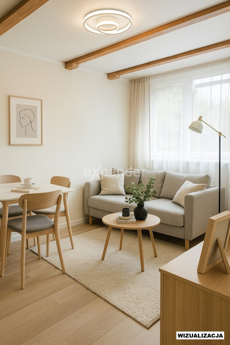 Mieszkanie dwupokojowe na sprzedaż Wrocław, Huby, Kamienna  37m2 Foto 1