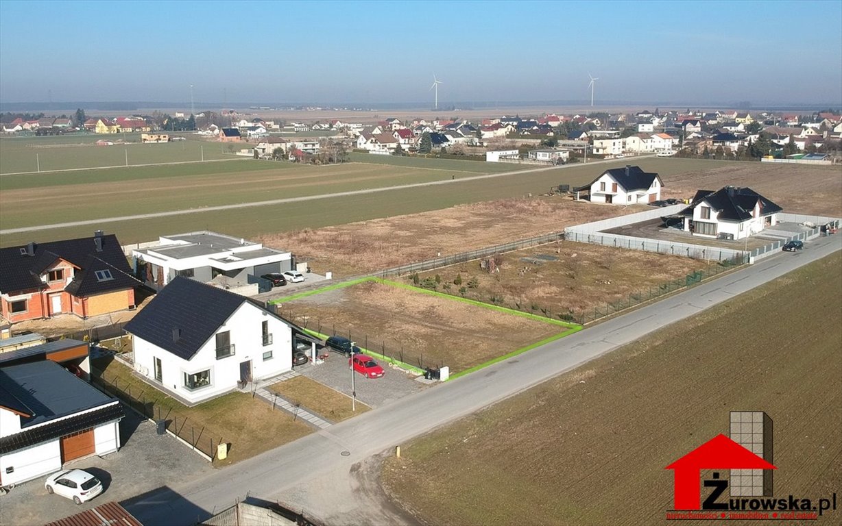 Działka budowlana 770 m² w Steblowie - media w drodze: Krapkowice Steblów