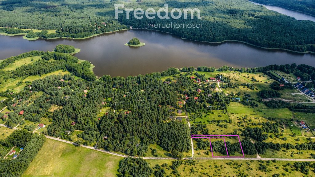 Działki Natać Wielka (1819 i 3489 m²) z dostępem do jeziora Natać Wielka  1 819m2 Foto 1