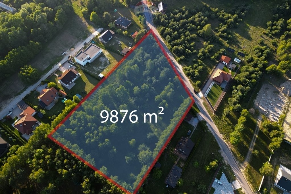 Duża działka 9876 m² z planem zagospodarowania i dostępem do mediów Jadwinin  9 876m2 Foto 1