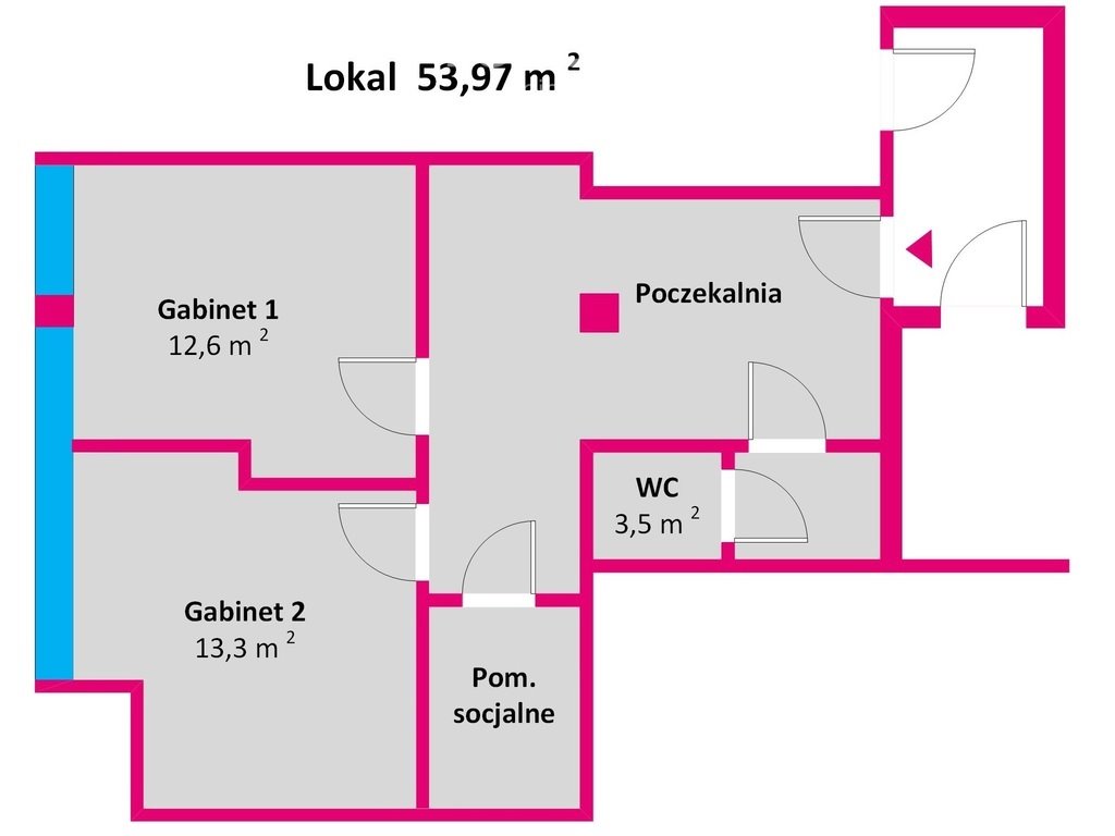 Lokal użytkowy na wynajem Rzeszów, Staroniwa, Staroniwska  54m2 Foto 3