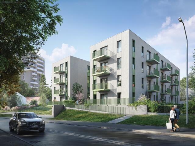 Nowoczesne studio z balkonem w Malborska 151, 25,6 m2 Kraków, Podgórze Duchackie, Wola Duchacka, Malborska  26m2 Foto 1