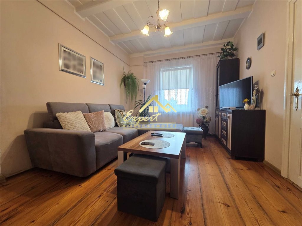Na sprzedaż przestronne 3-pokojowe mieszkanie 44 m² z ogródkiem w Miłomłynie Miłomłyn, Miłomłyn, Przejazdowa  44m2 Foto 1