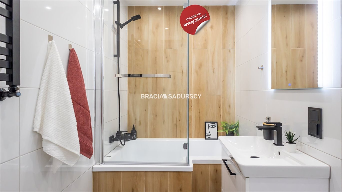Mieszkanie dwupokojowe na wynajem Kraków, Grzegórzki, Dąbie, Świtezianki  49m2 Foto 13