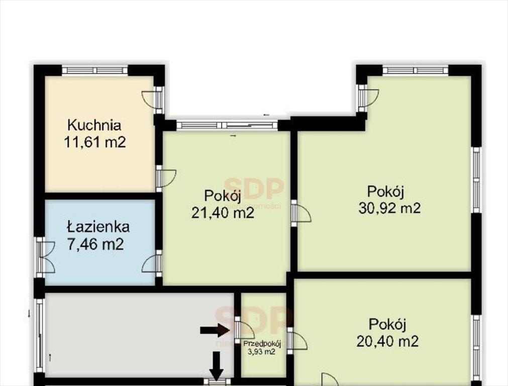 Mieszkanie trzypokojowe na sprzedaż Wrocław, Krzyki, Krzyki, Januszowicka  96m2 Foto 1