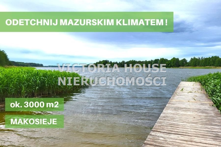 Działka 3000 m2 pod zabudowę letniskową blisko jeziora Makosieje  3 000m2 Foto 1