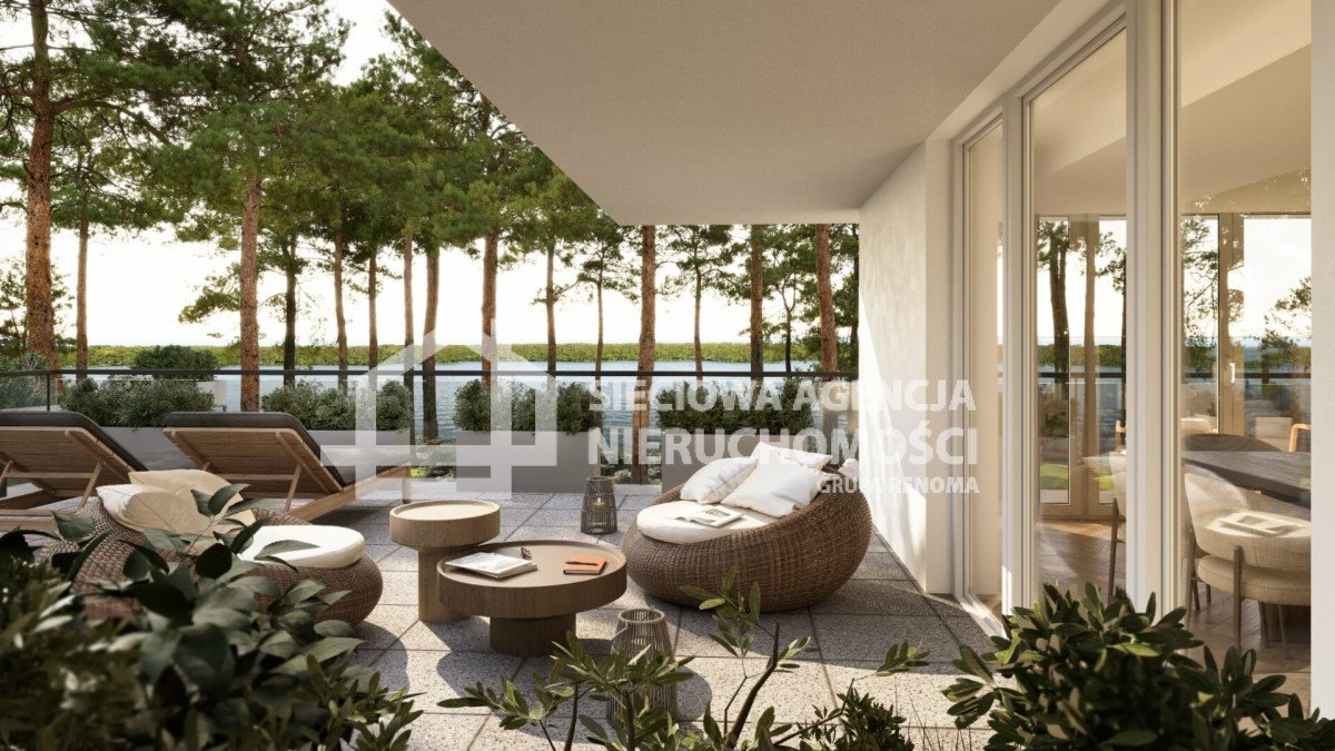 Nowoczesny apartament 52 m2 z balkonem i widokiem na las i zatokę Dziwnów, Kaprala Koniecznego  52m2 Foto 1