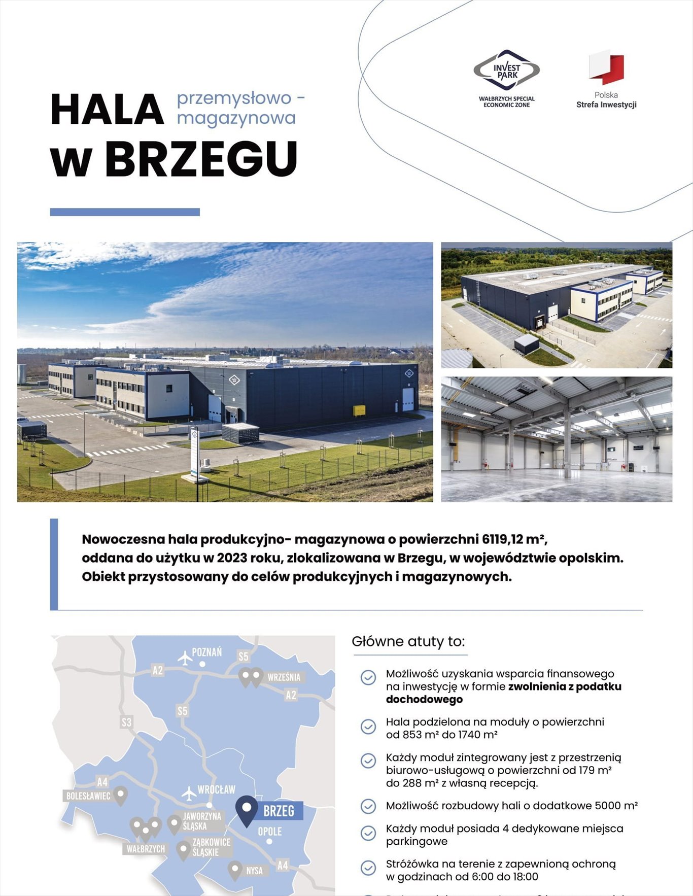 Magazyn na wynajem Brzeg, Małujowicka 41  2 000m2 Foto 15