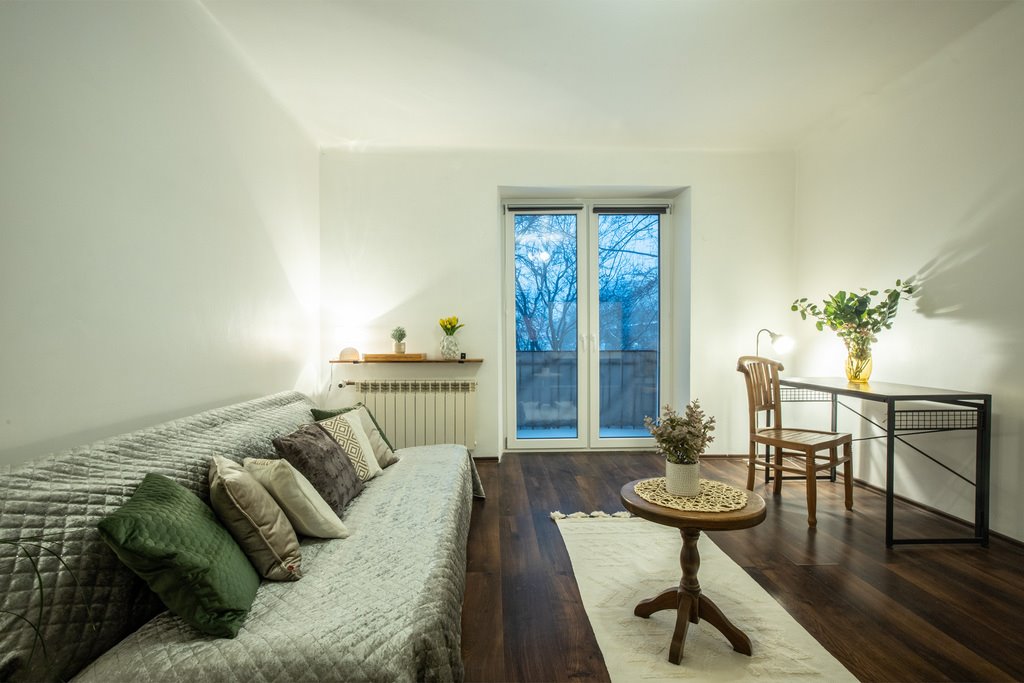 Komfortowe 1 pokój z balkonem, komórką i windą Łódź, Bałuty, Franciszkańska  40m2 Foto 1