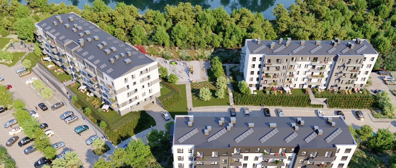 Mieszkanie 64 m² z balkonem w Gdańsku - Orunia Górna Gdańsk, Orunia Górna - Gdańsk Południe, Pastelowa  65m2 Foto 1