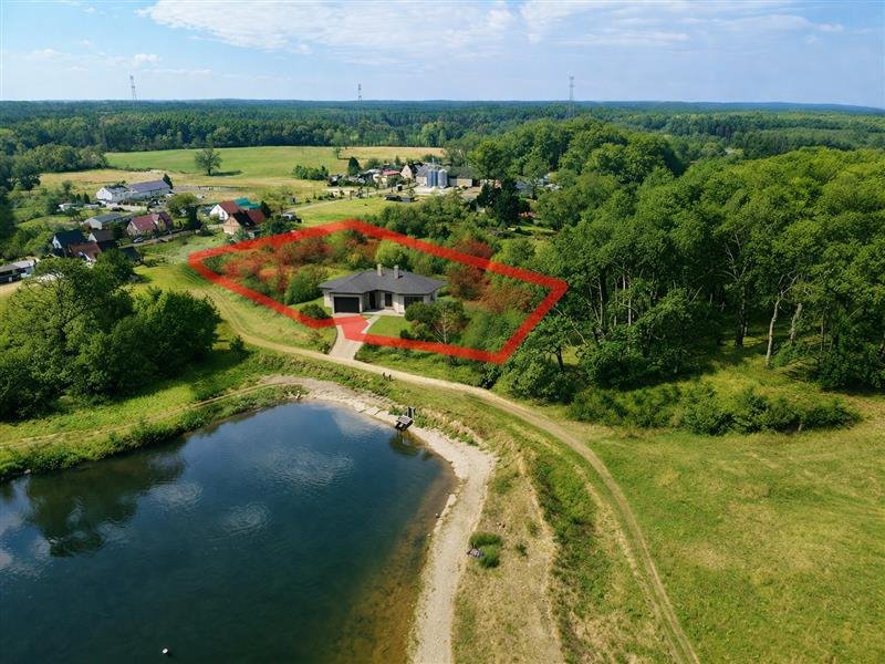 Działka z leśnym strumieniem i stawami – Zaspy Wielkie Zaspy Wielkie, Zaspy Wielkie  9 267m2 Foto 1