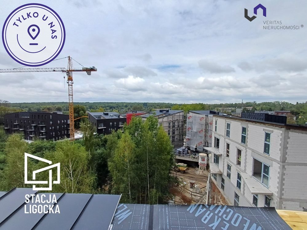 Mieszkanie trzypokojowe na sprzedaż Katowice, Ligota, Ligocka  55m2 Foto 1