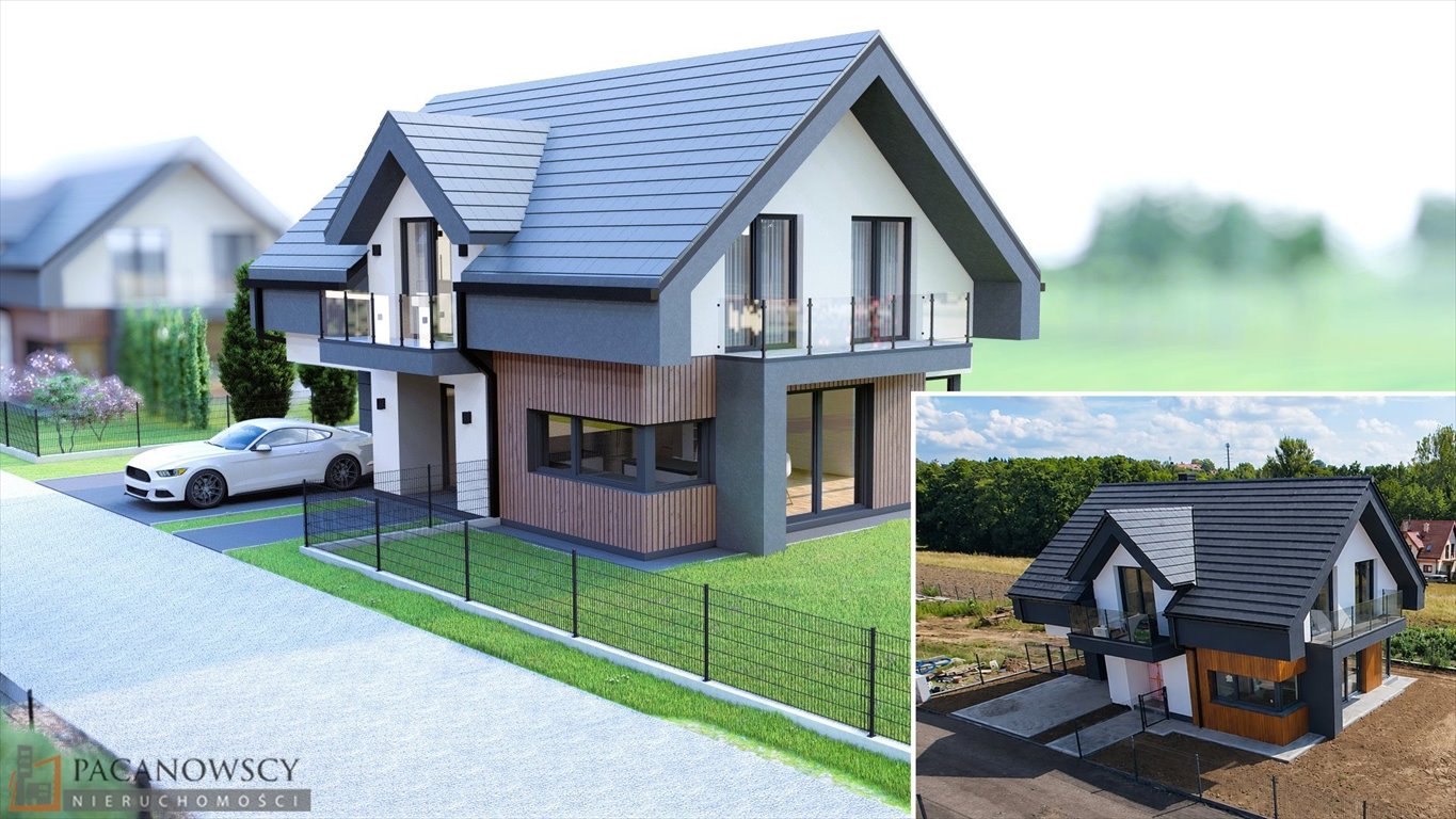 Dom jednorodzinny 142 m² - nowoczesny, garaż, 4 sypialnie Bibice  142m2 Foto 1