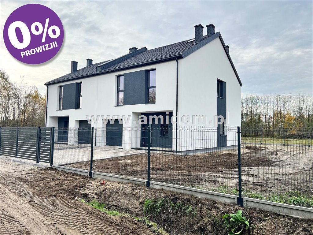 Dom bliźniak 129,9 m2 z garażem i działką 460 m2 Pasek  130m2 Foto 1