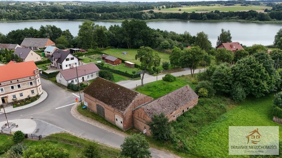 Działka 1231 m² z mediami, blisko jeziora, zabudowa zagrodowa Nętno, Nętno  1 231m2 Foto 1