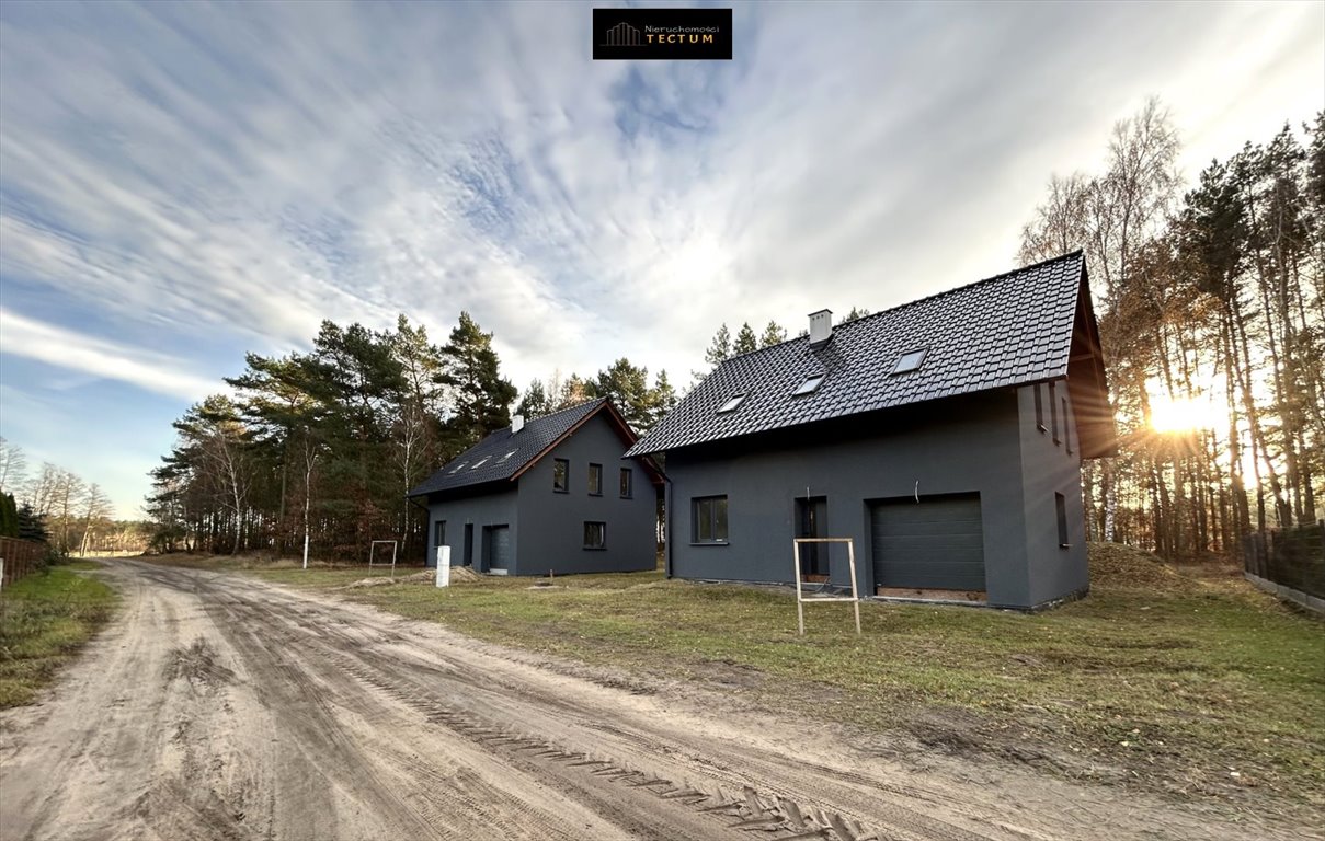 Nowy dom pod lasem w Wągrowcu – do wykończenia, 128,5 m² Wągrowiec  129m2 Foto 1