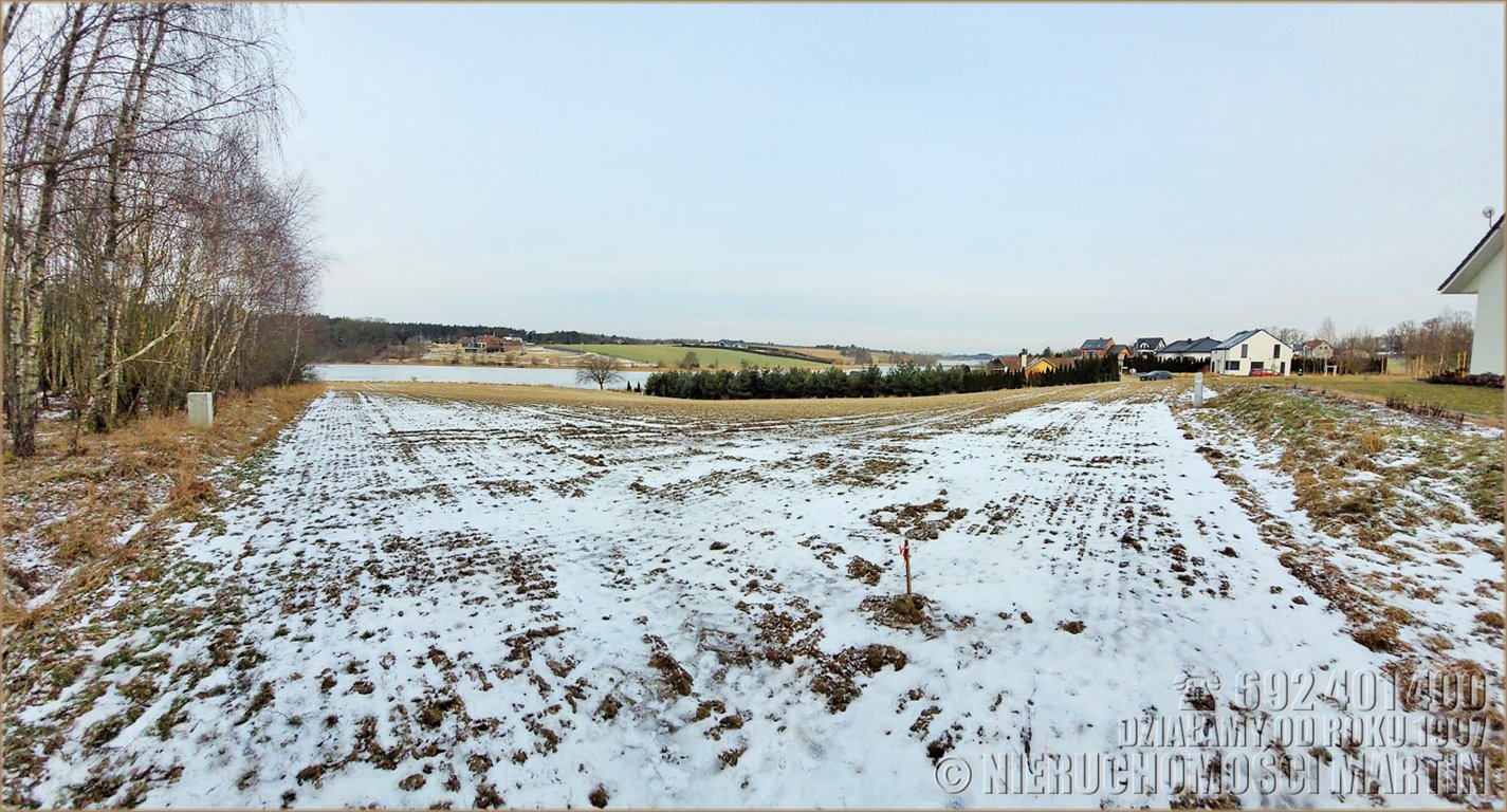Działka 2502 m² nad zalewem Radzyny z dużym frontem Radzyny  2 502m2 Foto 1