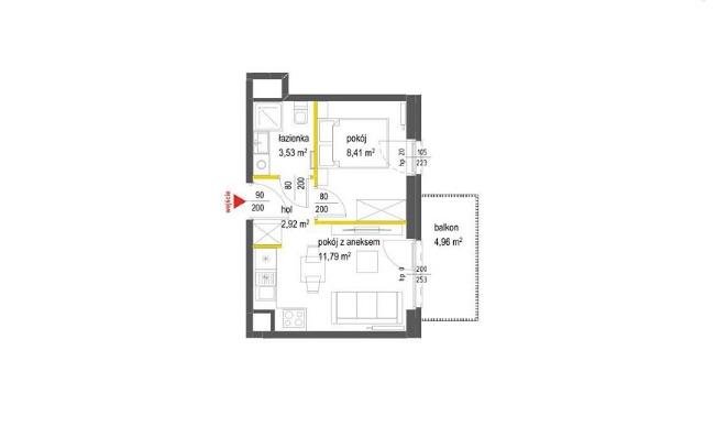 Nowoczesne 27 m² od dewelopera (bez PCC) w Warszawie Warszawa, Włochy, Wiktoryn, Łopuszańska  27m2 Foto 1